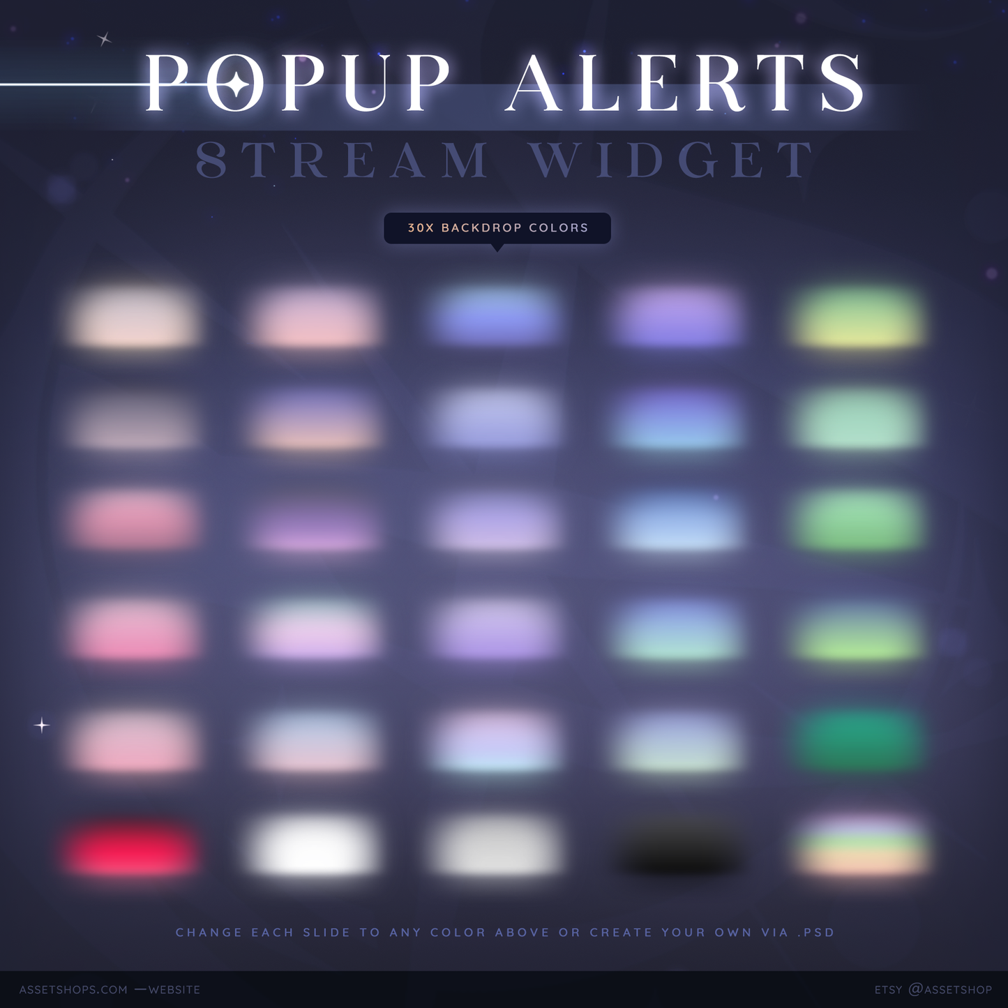 Popup Alerts โ Carousel, Cycling, Rotator | 10x Slides | Notices, Socials, Reminders, Events