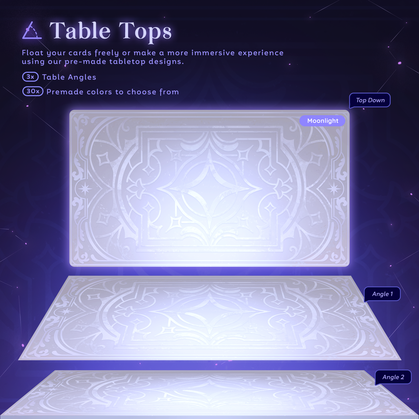 Tarot Card Stream Widget