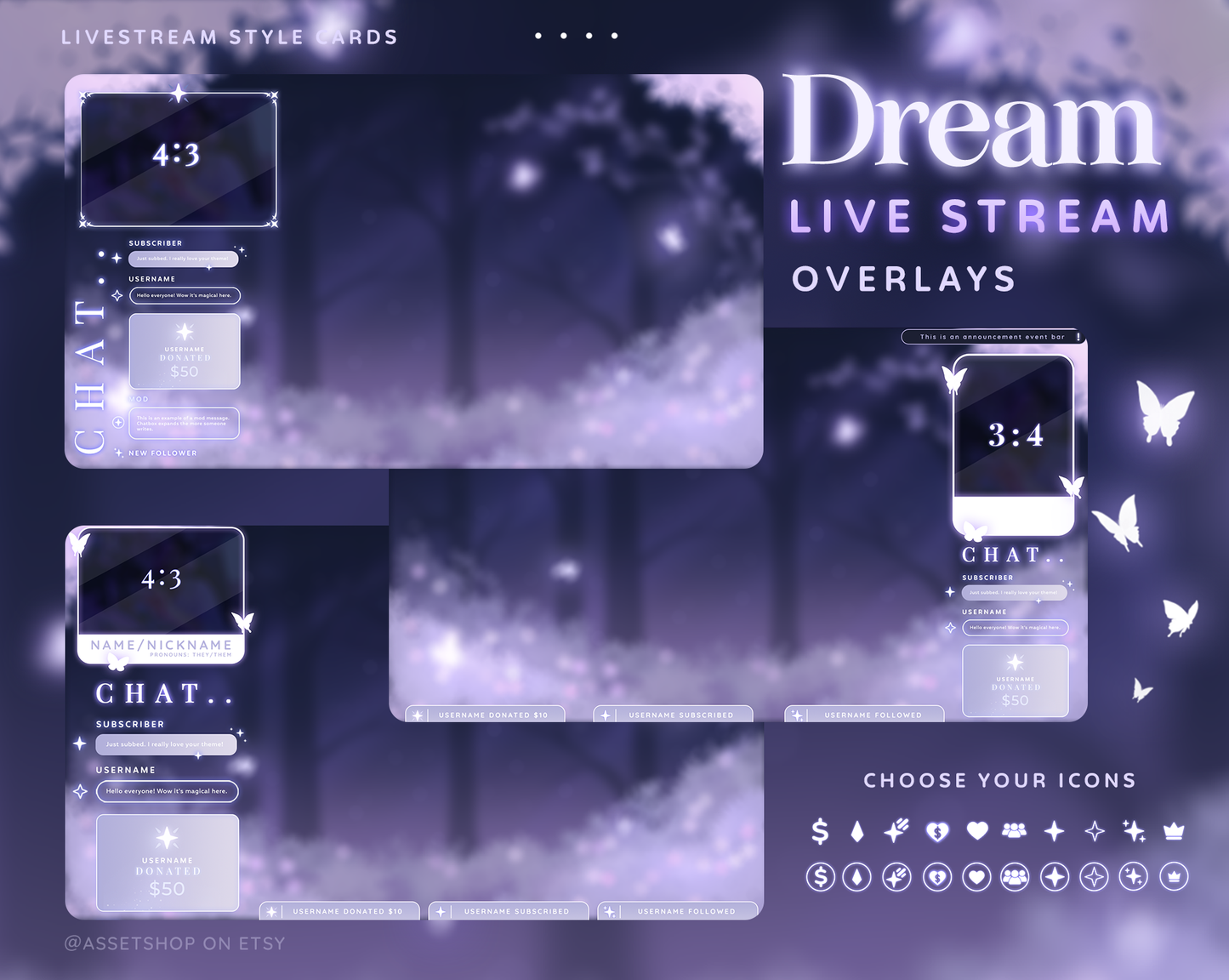 Dream Twitch - Stream Pack