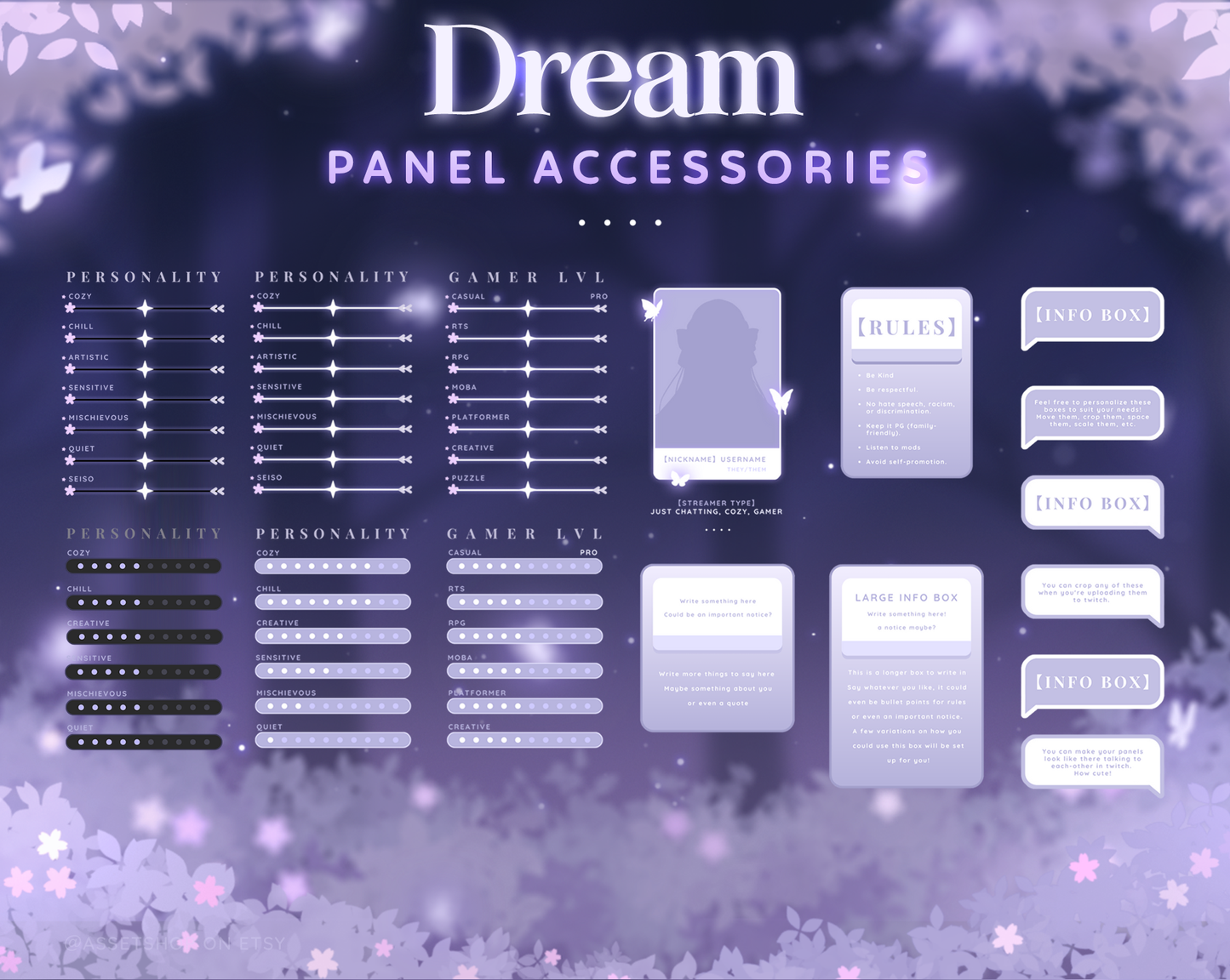 Dream Twitch - Stream Pack