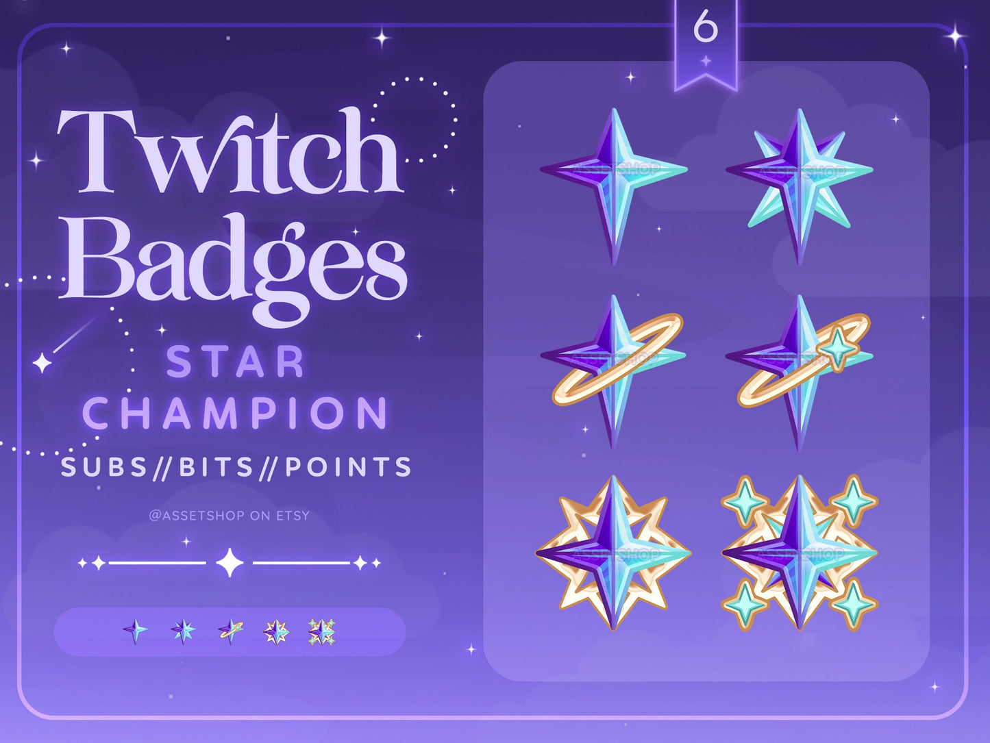Star Champion - Twitch Badges