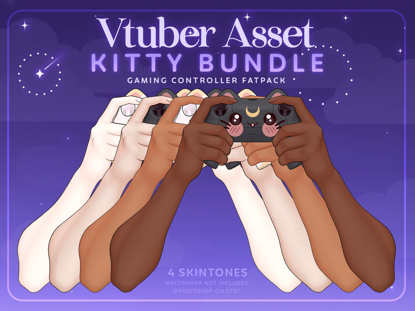 Vtuber Kitty Controller - Bundle