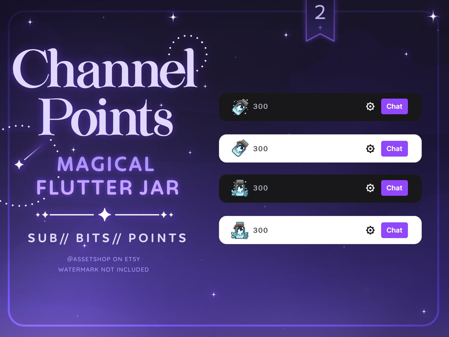 Magic Flutter Jar - Channel Point