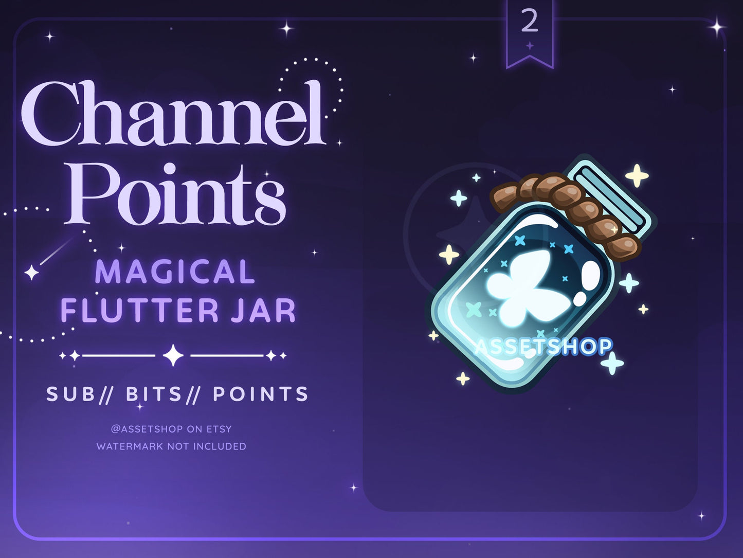 Magic Flutter Jar - Channel Point