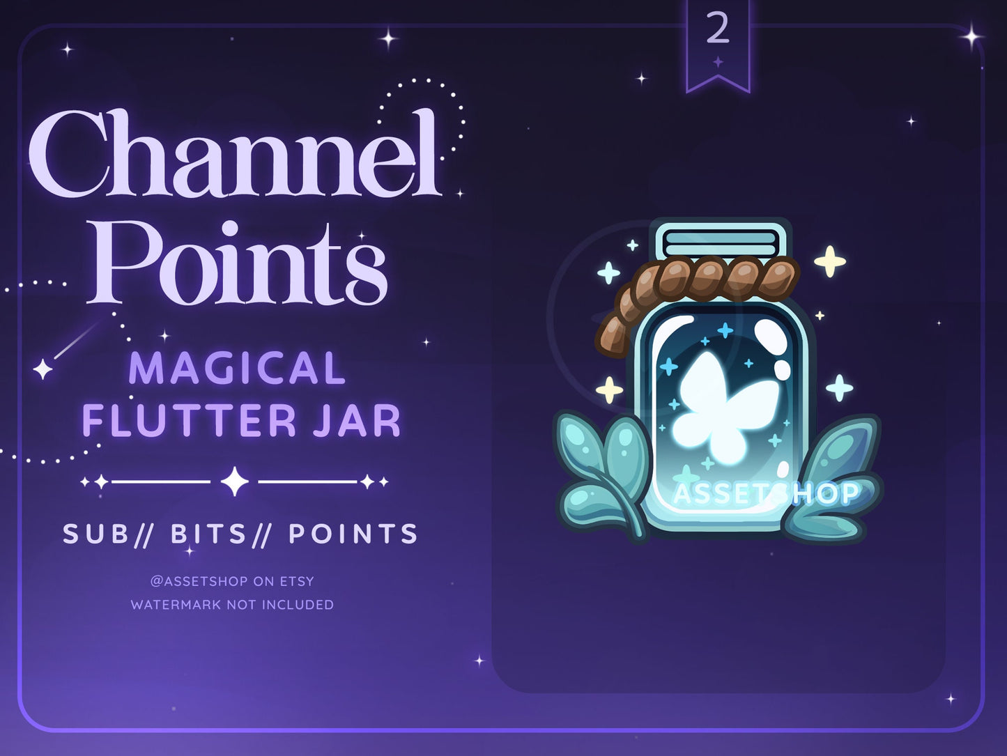 Magic Flutter Jar - Channel Point
