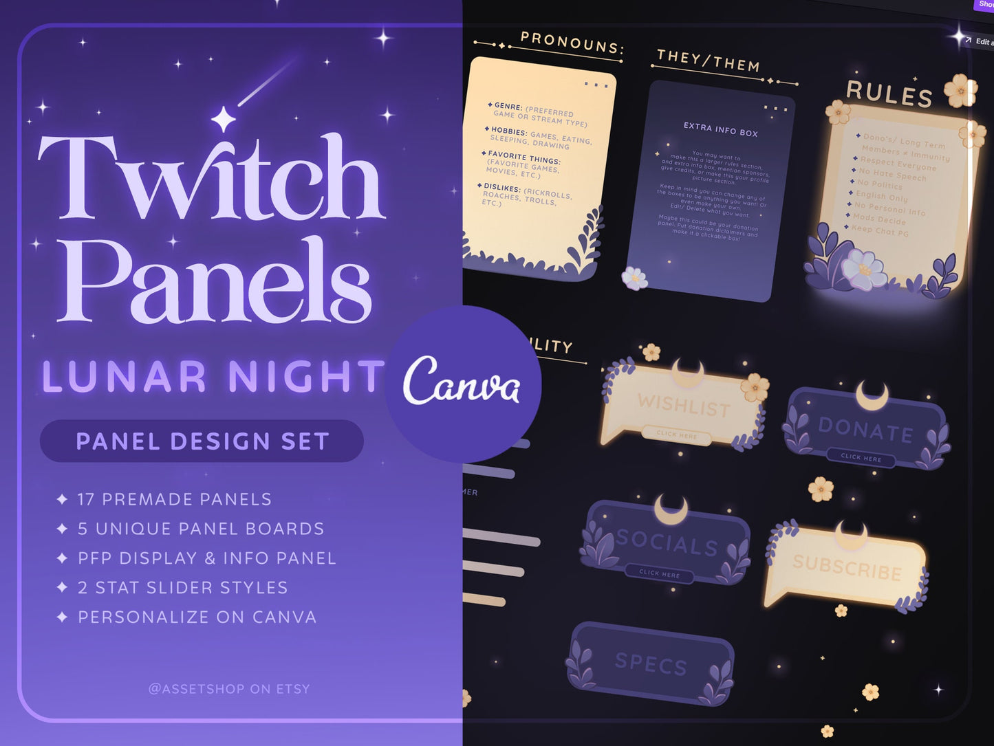 Lunar Night - Twitch Panels