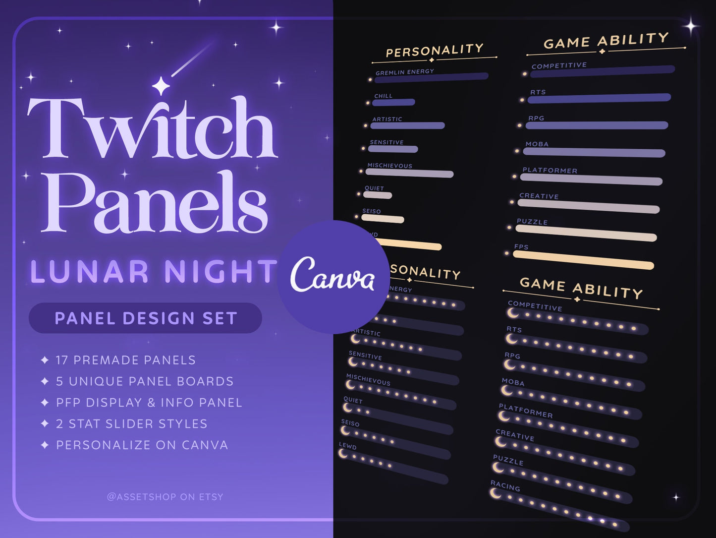 Lunar Night - Twitch Panels