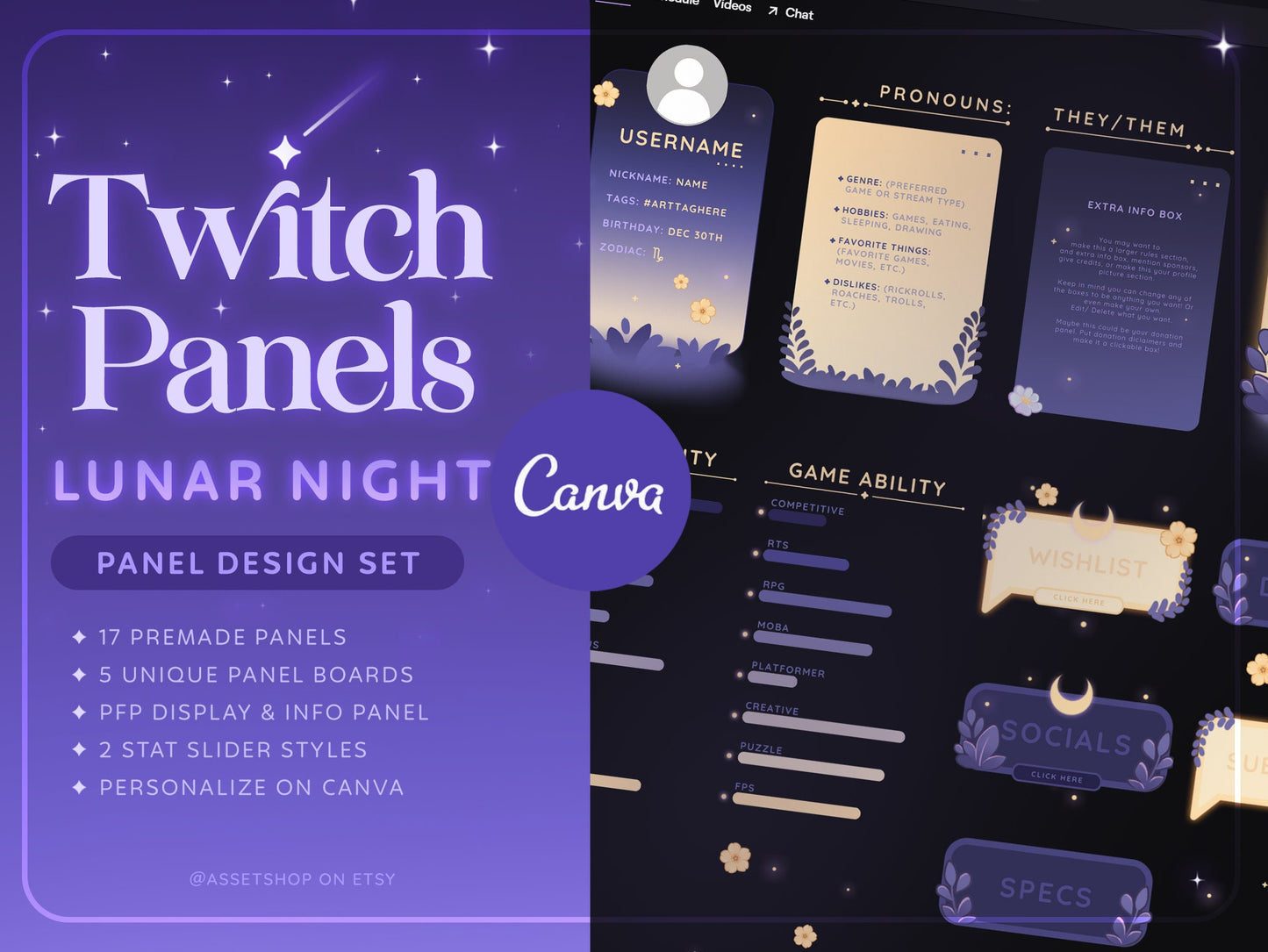 Lunar Night - Twitch Panels