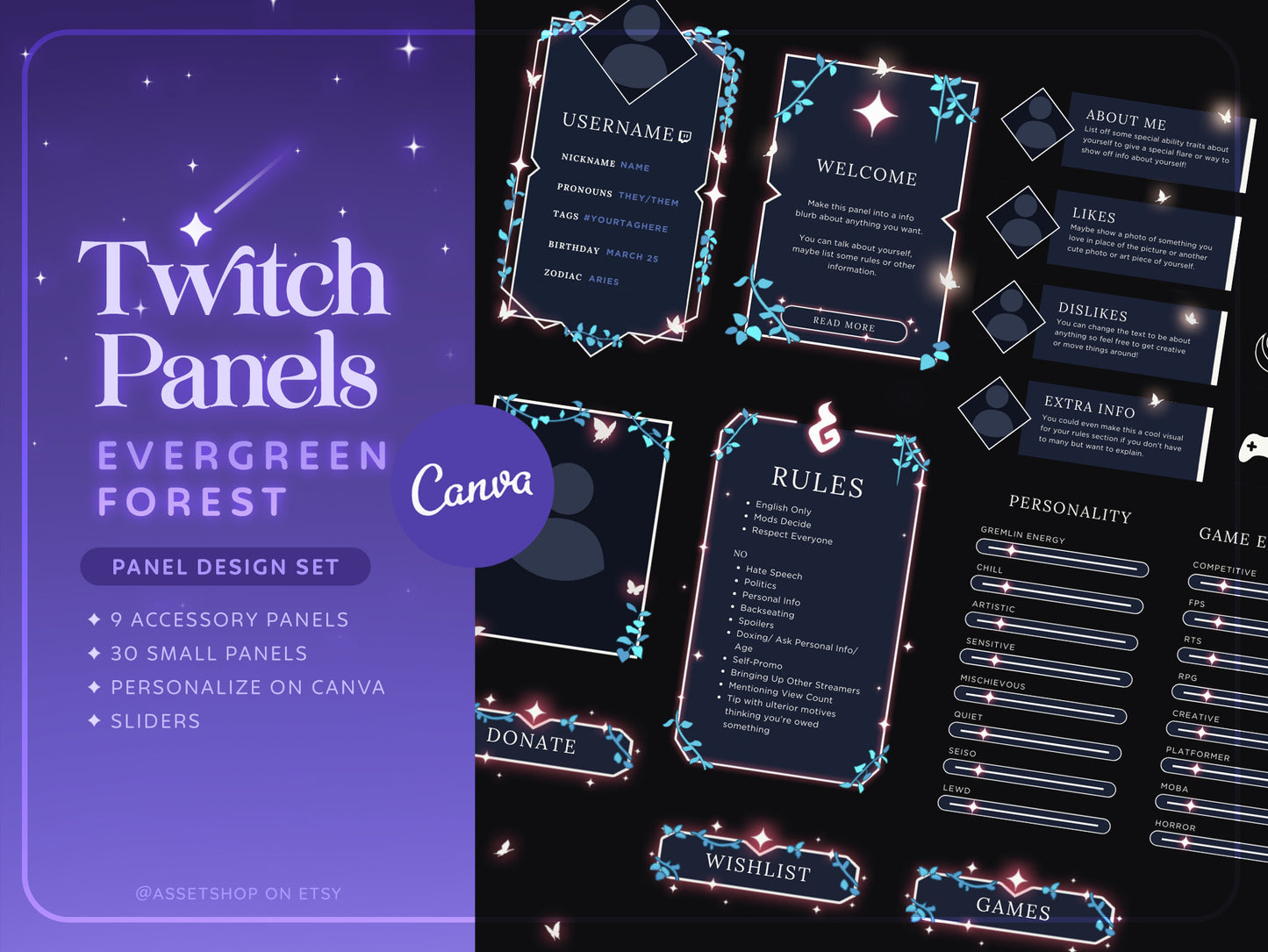 Evergreen Ruin - Twitch Panels
