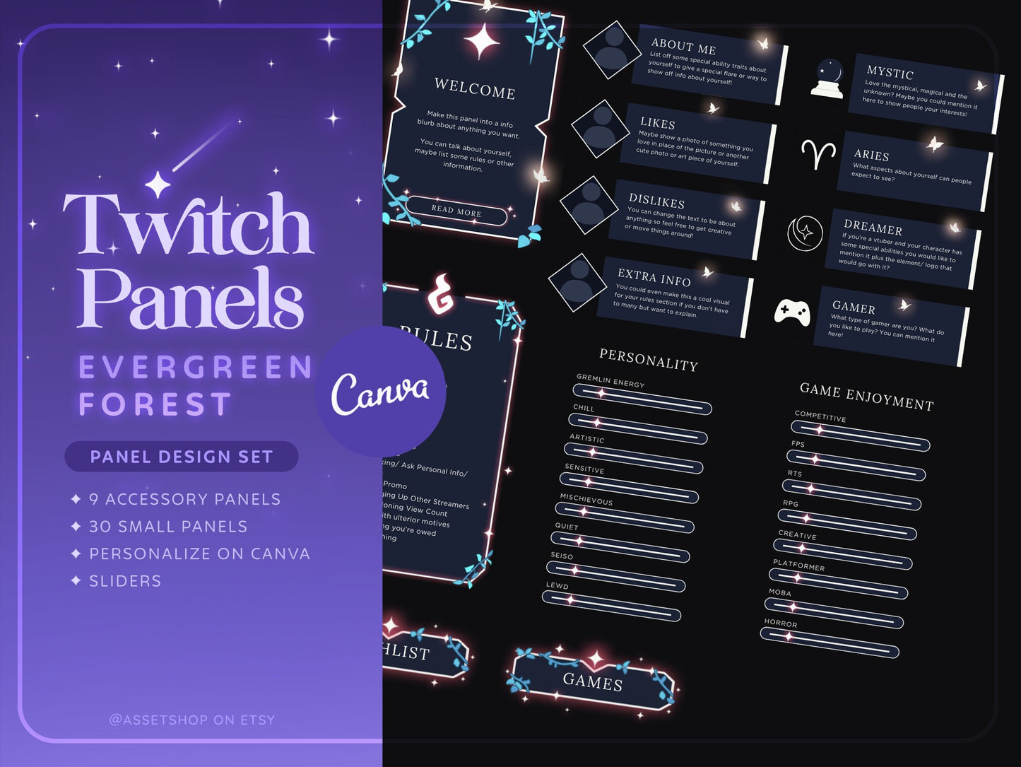 Evergreen Ruin - Twitch Panels