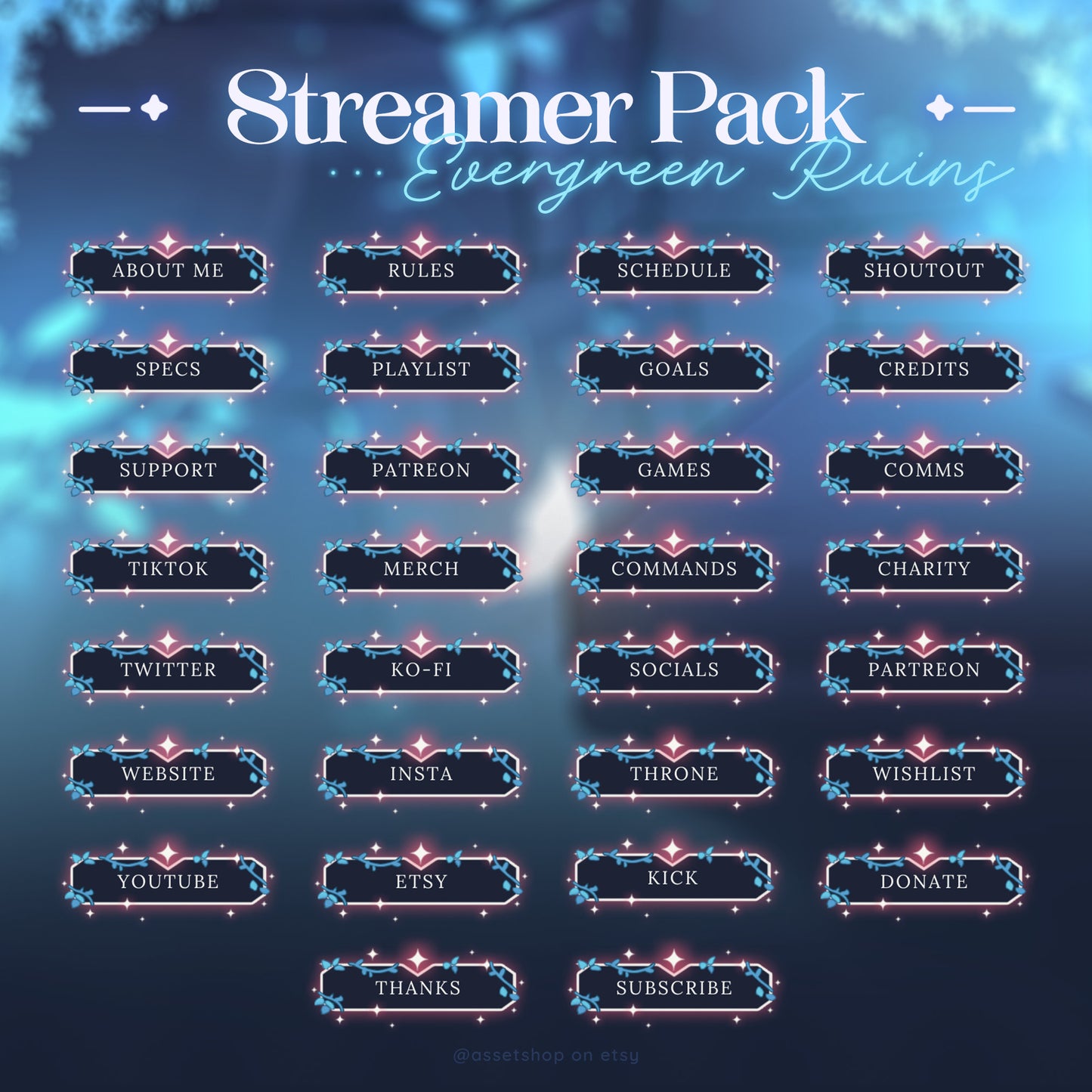 Evergreen Ruin - Twitch Panels