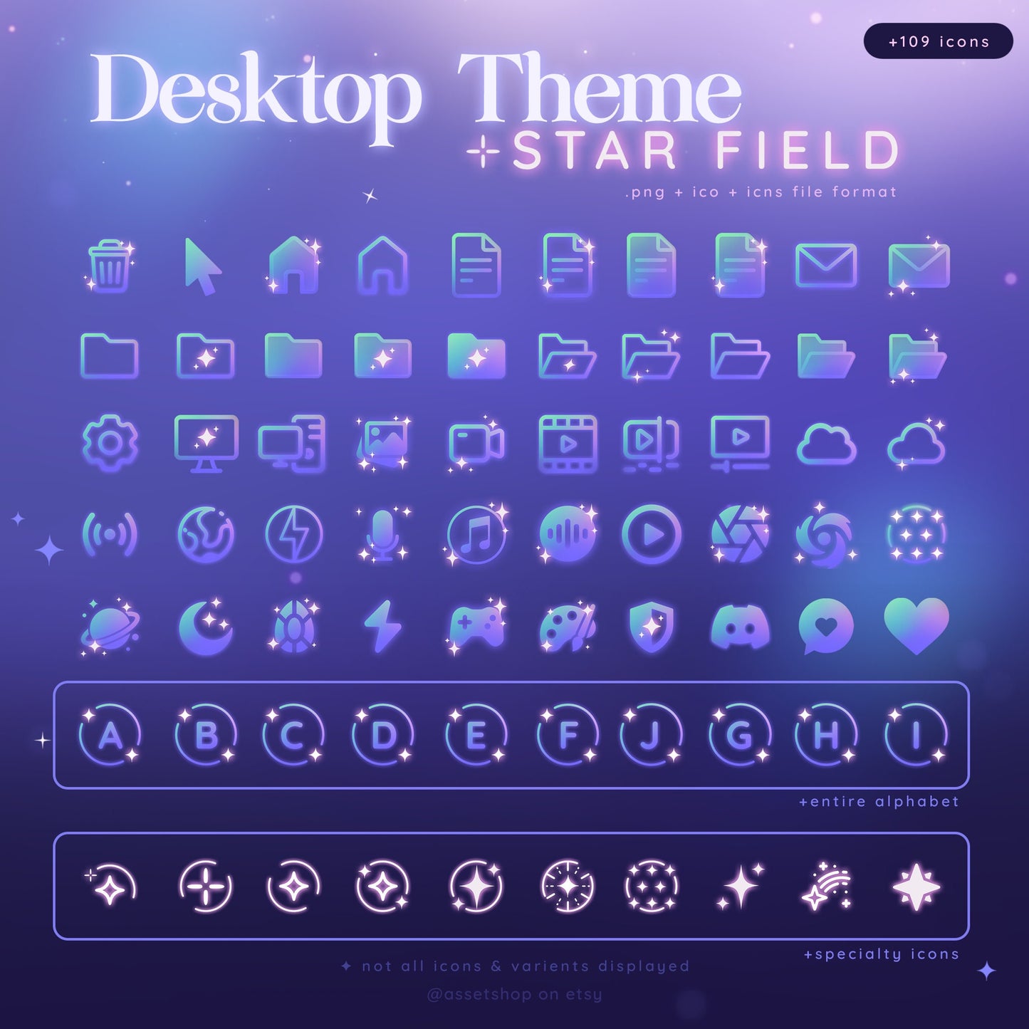 4k Star Field Desktop Theme - Cosmic Wallpaper