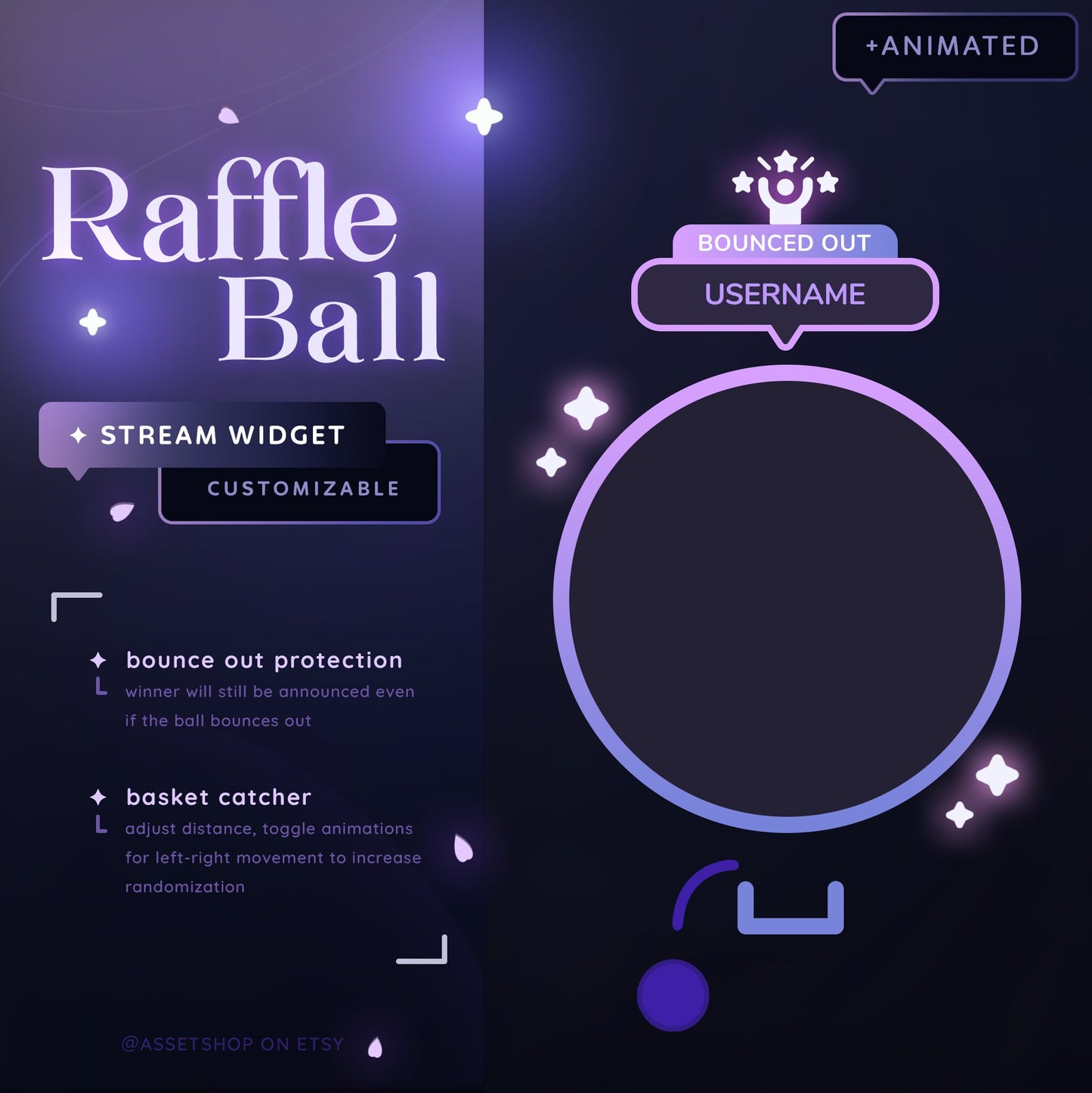 Raffle Ball Widget - Giveaway Tool for Twitch/ YouTube