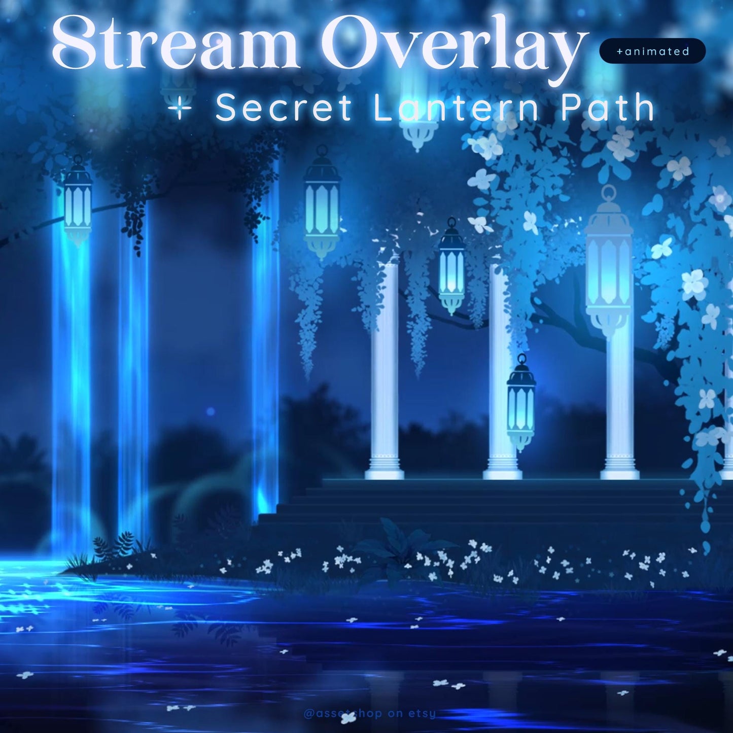 Secret Lantern Path - Background