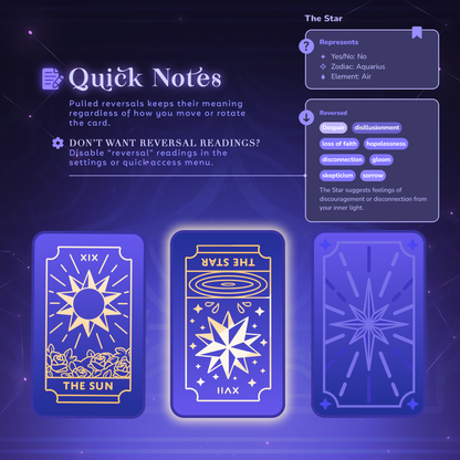 Tarot Card Stream Widget