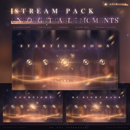 Unforgettable Moments Stream Pack
