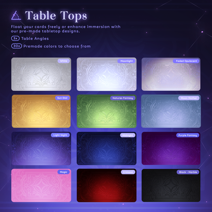 Tarot Card Stream Widget