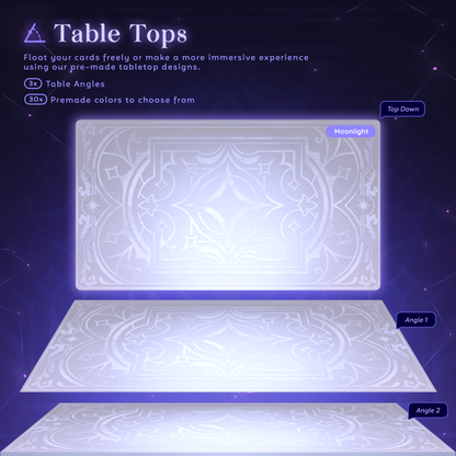Tarot Card Stream Widget