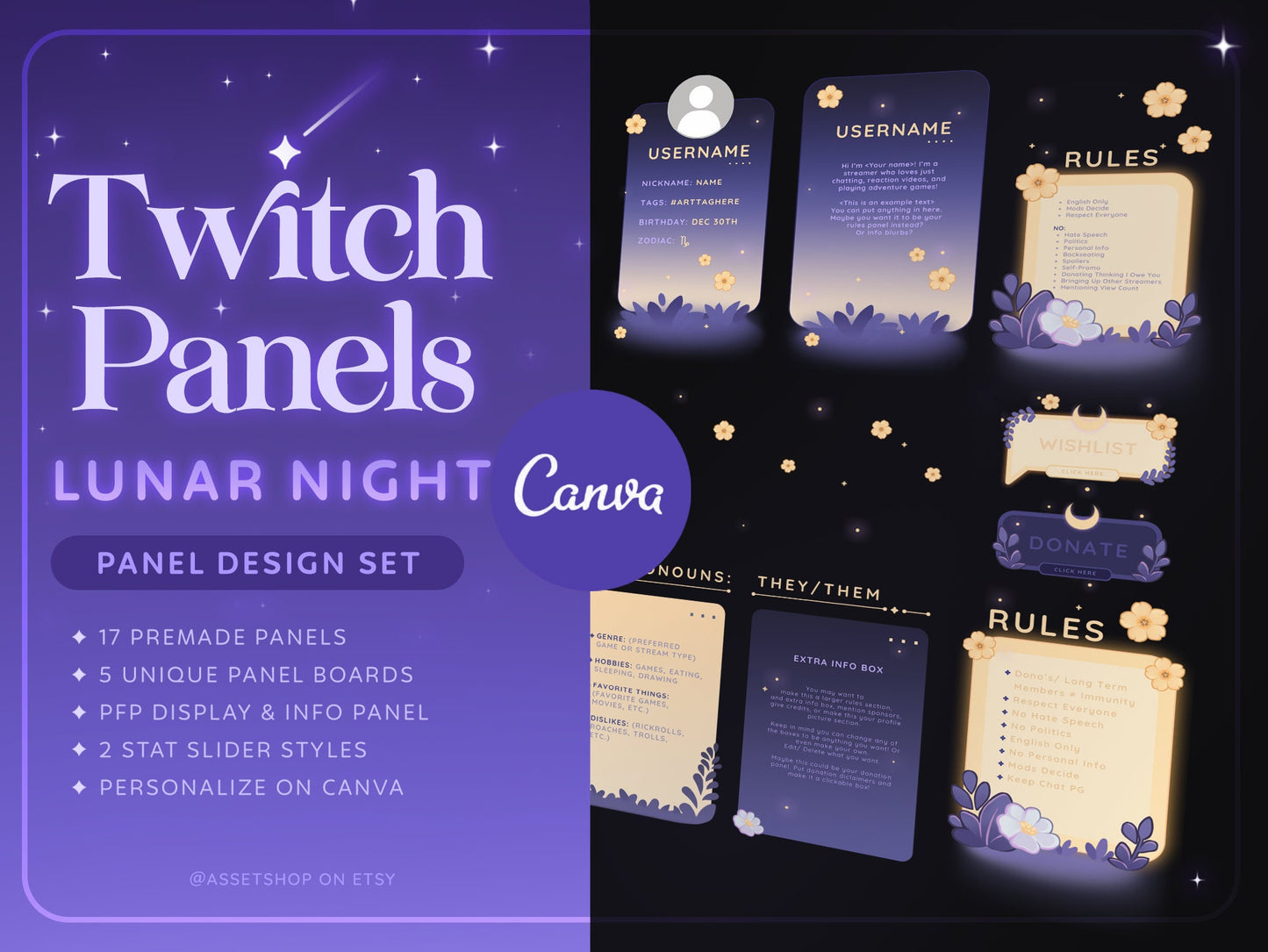 Lunar Night - Twitch Panels