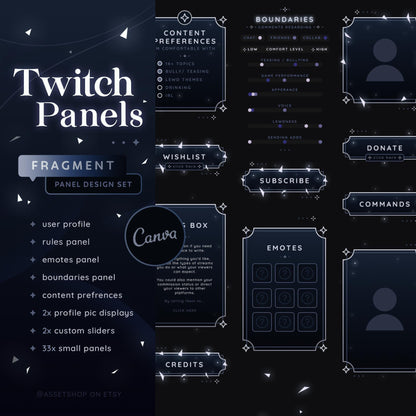 Fragment Twitch - Stream Panels