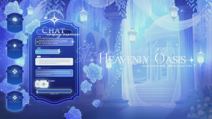 Heavenly Oasis - Stream Overlay Pack