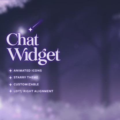 Dream Chat Widget - for Twitch